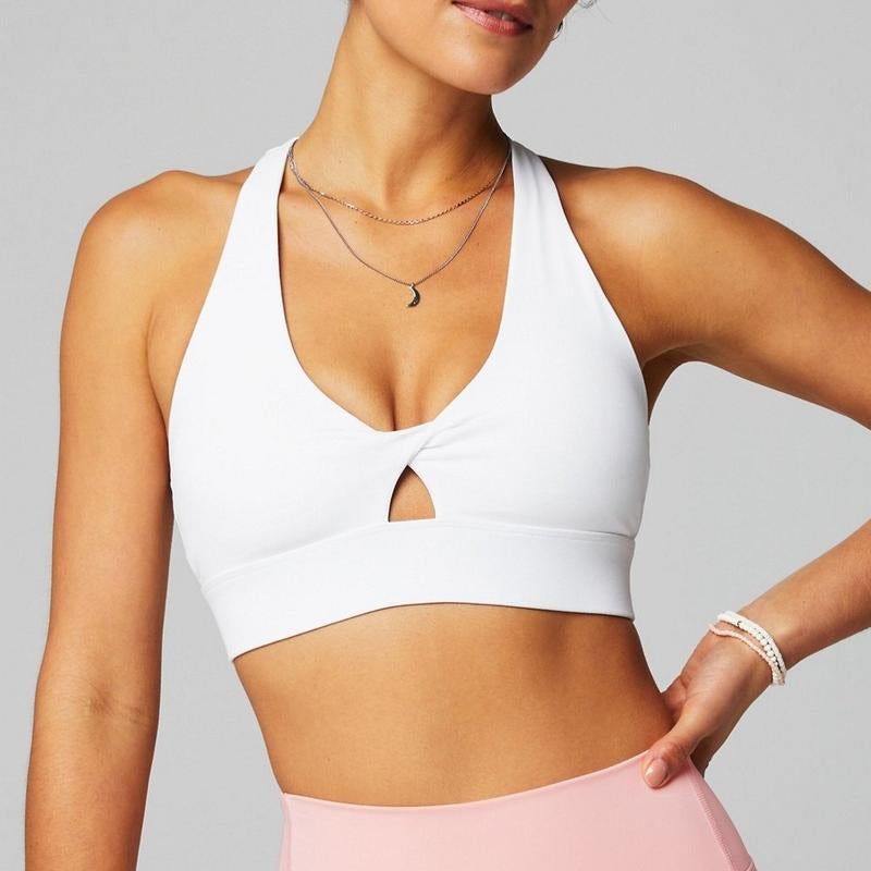 Fabletics Women'S Oasis Twist Medium Impact Sports Bra