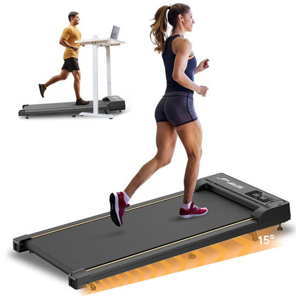 [Black Friday]Jagjog Walking Pad Treadmill with Incline Affordable Workout Equipment for Home Gym 4 in 1 under Desk for 265 plus Lbs Low Noise Exercise