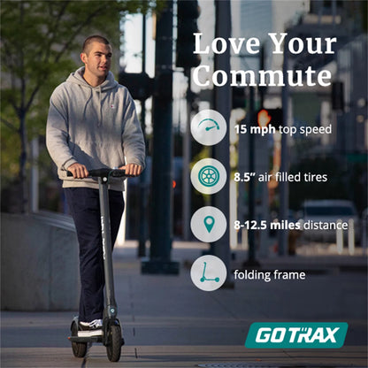 Rival Adult Commuting Electric Scooters, Max Load 220Lbs Foldable Electric Scooter